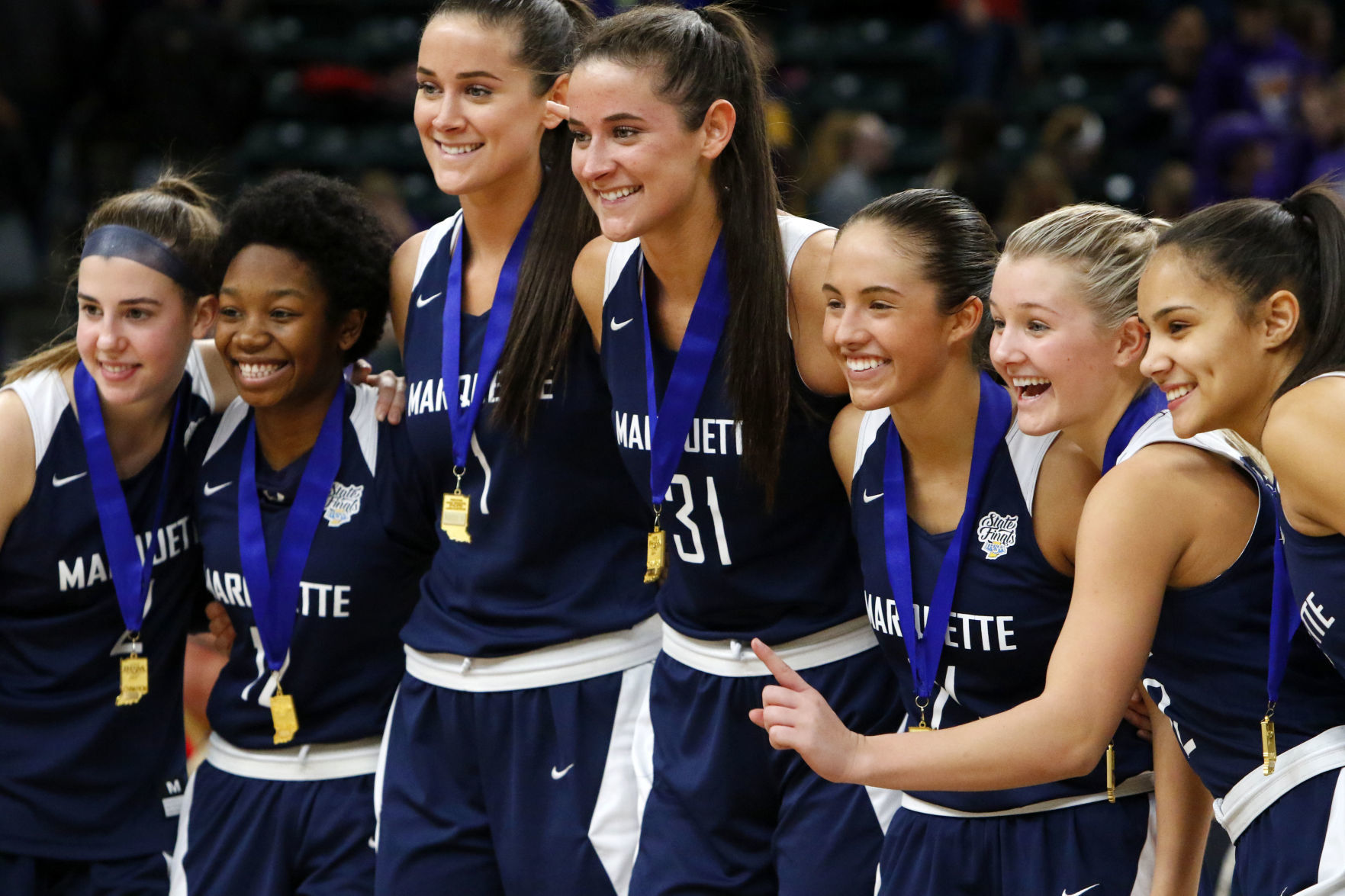Gallery: Marquette Catholic vs. Vincennes Rivet in Class A championship